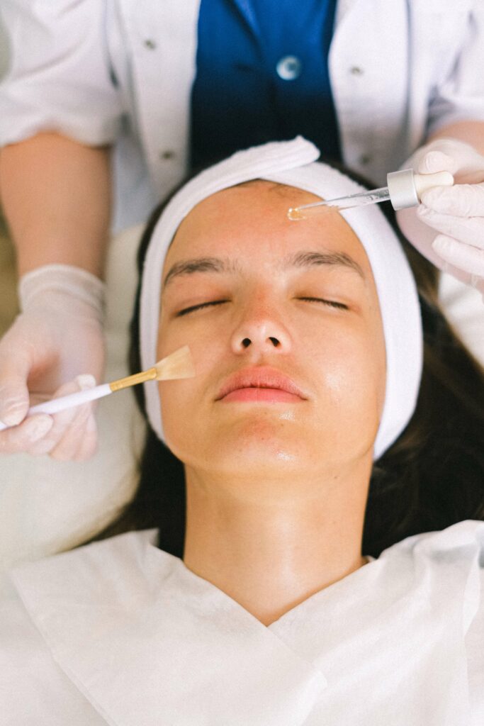 foto peeling facial